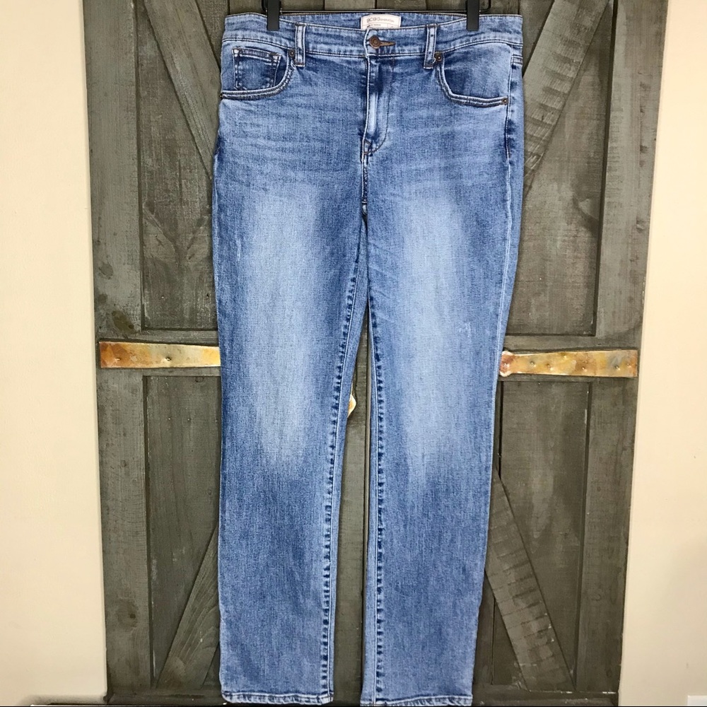 BCBGeneration Light Wash Straight Jeans